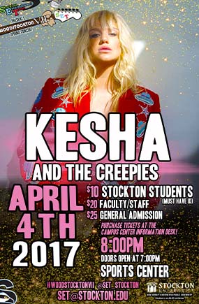 Ke$ha & the Creepies Poster