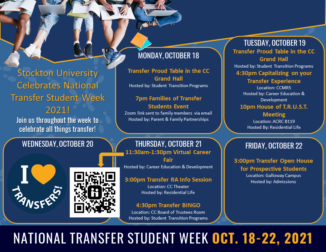 national transfer student week 2021 calendar